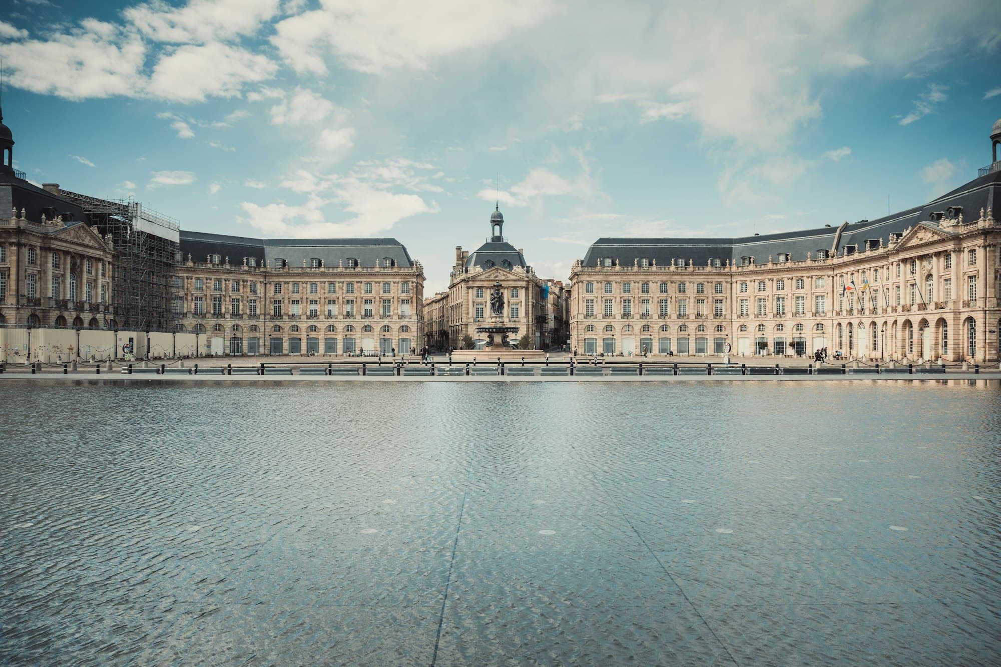 Place de la Bourse à Bordeaux